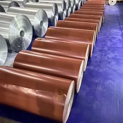 0.08mm Gauge AA1100 Grau de alumínio colorido folha aplicada em sistemas de telhado