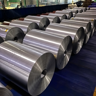 Liga de alumínio 8011 (0,02 mm × 800 mm) para filme de plástico composto de alumínio de bolha farmacêutica