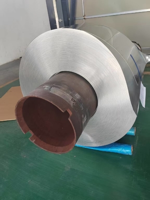 Construção de liga de decoração de edifício 1060 H34 Folha de alumínio revestida a cores 0,28 x 914mm RAL 9016 Painel de composto de alumínio