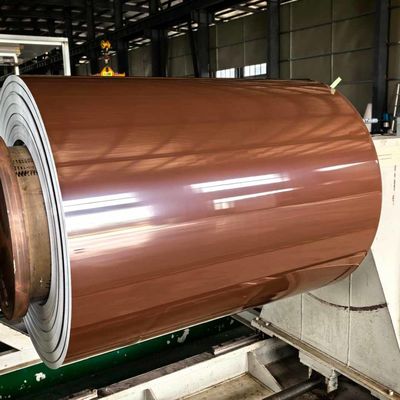 Folha de alumínio revestida de cores de alto desempenho para telhados e revestimentos de parede comerciais