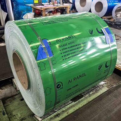 Ligação 3003 0,7 mm bobina de alumínio pré-pintada para caixas de correio