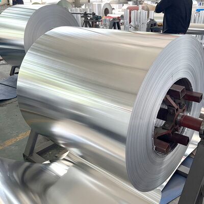 Folha de alumínio revestida de cor pré-pintada 0.01-0.08mm Ligação 8011/8079 com resistência UV