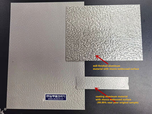 Placa de Alumínio Estampada em Estuque de 1.5mm 1500x3000mm para Painel de Proteção Interior de Reboque