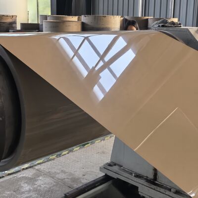 Folha de alumínio para decoração de edifícios liga revestida de cor durável 1060 H34 material de painel composto para revestimento de fachada