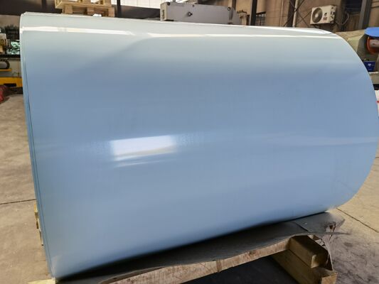 AA3003 H14 0.6MM bobina de alumínio pré-pintada em ambos os lados com cor marrom para água da chuva