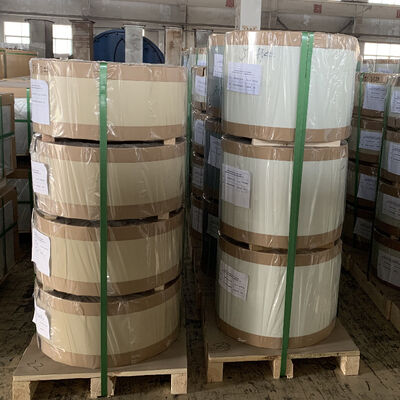 Empilhadeira de alumínio revestida de cor para calhas, espessura 0,027