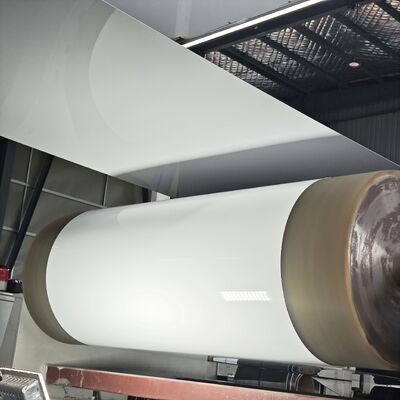 Empilhadeira de alumínio pré-pintada revestida com padrão de mármore e pintura PVDF para fachadas de edifícios e revestimentos de parede