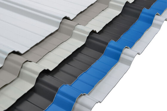 Folha de alumínio pré-pintada revestida com PVDF para aplicações industriais de telhados