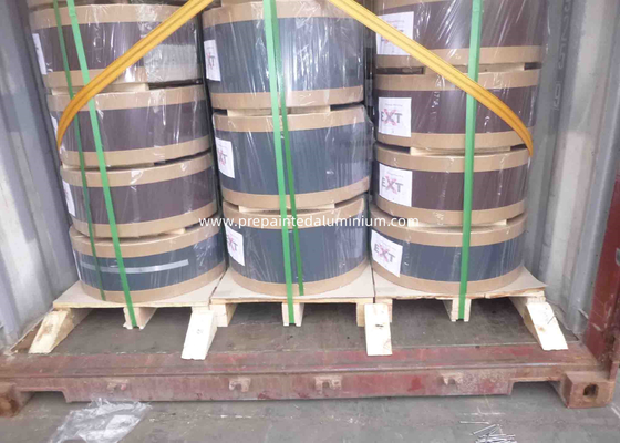 Lado de alumínio pre pintado do PE da bobina PVDF da calha sem pintado